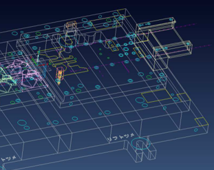 3次元設計の分業化の事例