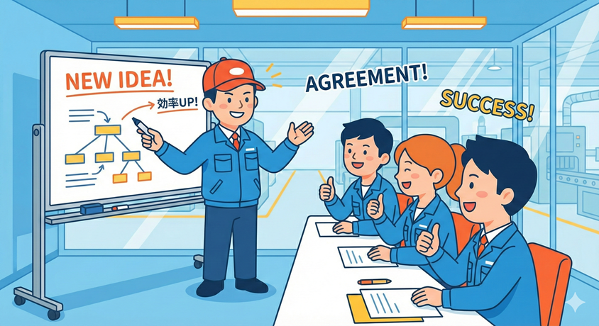 【研修動画】金型メーカー・部品加工業の処世術：自分の意見を通したい時に必要な2つの能力（NotebookLM版）